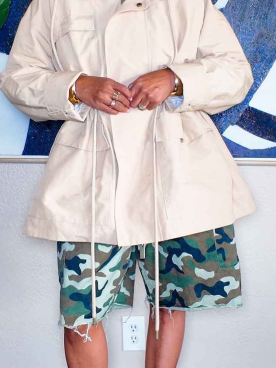 KBB by Kahlana Jackets & Blazers - NWT KBB by Kahlana anorak jacket KBB by KAHLANA Women's 'The Cinched Anorak